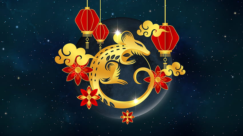 Nuovo anno lunare 2020. Capodanno cinese, noto anche come primavera…, festival di primavera cinese Sfondo HD