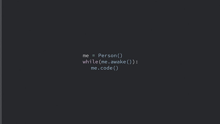 Kode Python, kode hitam minimalis Wallpaper HD