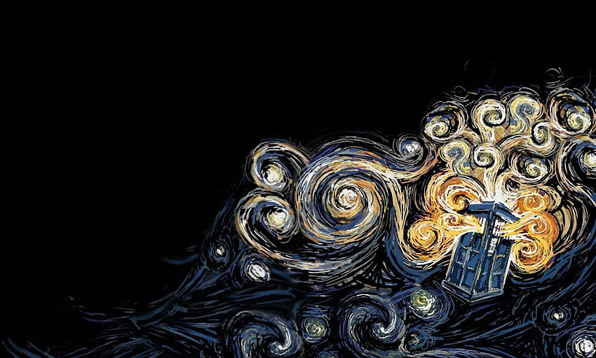 TARDIS với phong cách Vincent Van Gogh là một điều tuyệt vời và độc đáo. Hãy chiêm ngưỡng bức tranh này để thấy rằng cả thế giới này đều thể hiện được nghệ thuật của Vincent Van Gogh.