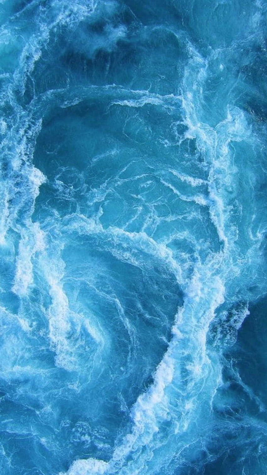 Oceano azul estético, oceano azul estético Papel de parede de celular HD