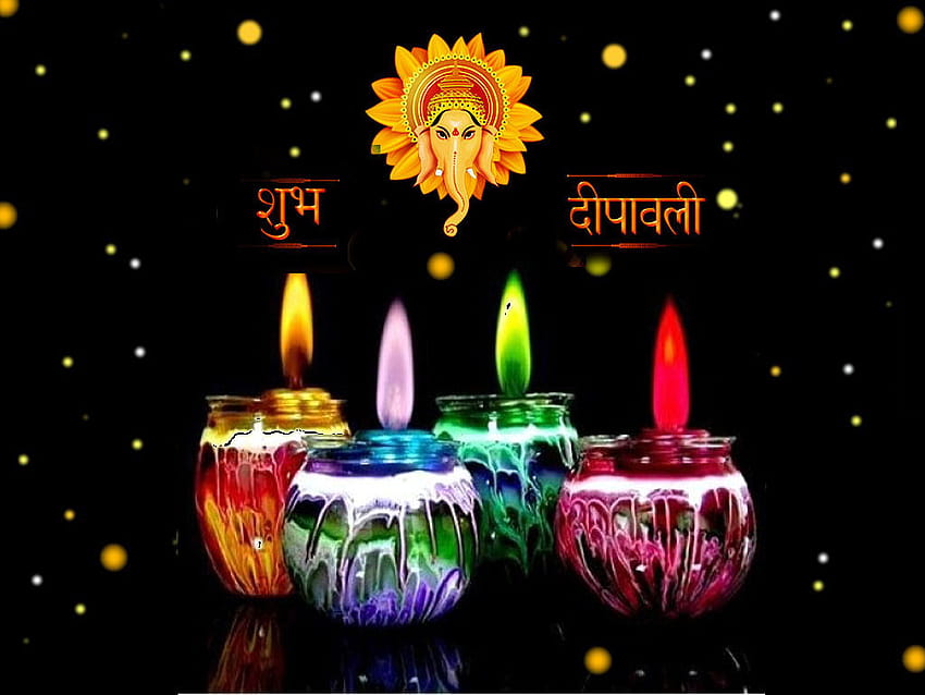 Voll glückliches Diwali, glückliches deepawali HD-Hintergrundbild