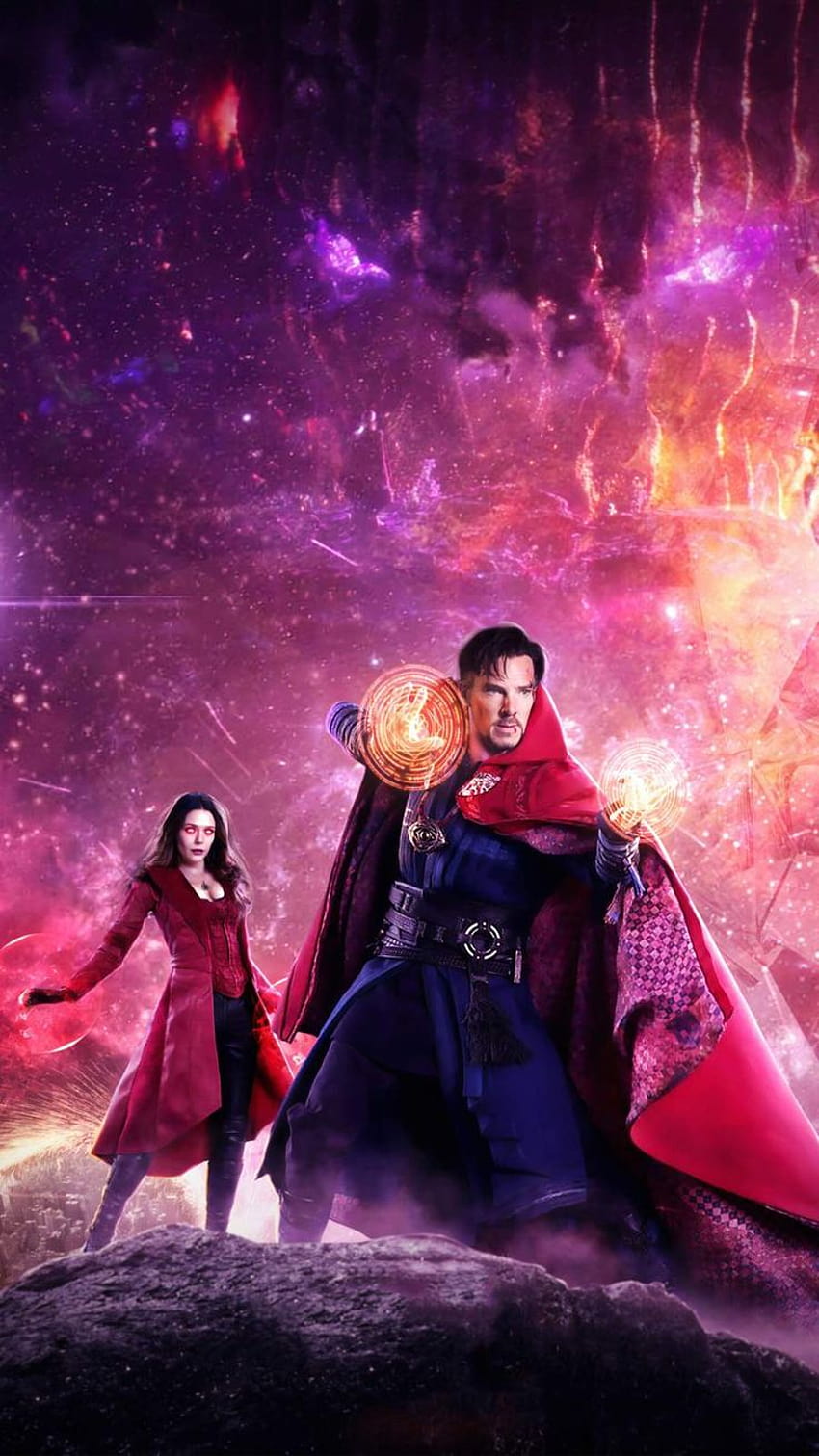 Doctor Strange in the Multiverse of Madness Seni iPhone, dokter aneh 2 multiverse kegilaan wallpaper ponsel HD