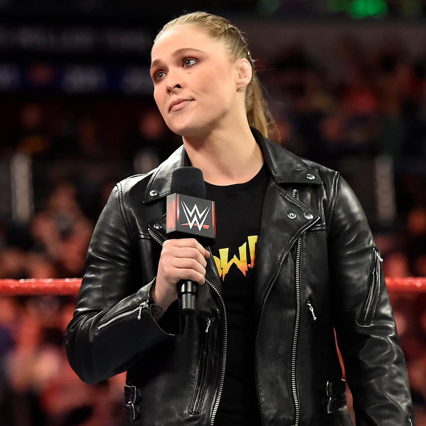 Ronda Rousey ได้รับการแข่งขัน WrestleMania ของเธอ: wwe raw ronda วอลล์เปเปอร์โทรศัพท์ HD