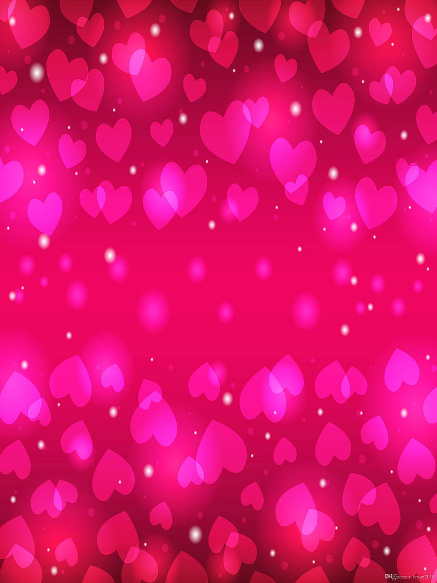 Materiale per sfondi Vendita online Red Love Heart Shining Glitter Vinyl graphy Fondali Seamless Romance Booth Sfondi per San Valentino Studio Puntelli 498593384 Sfondo del telefono HD