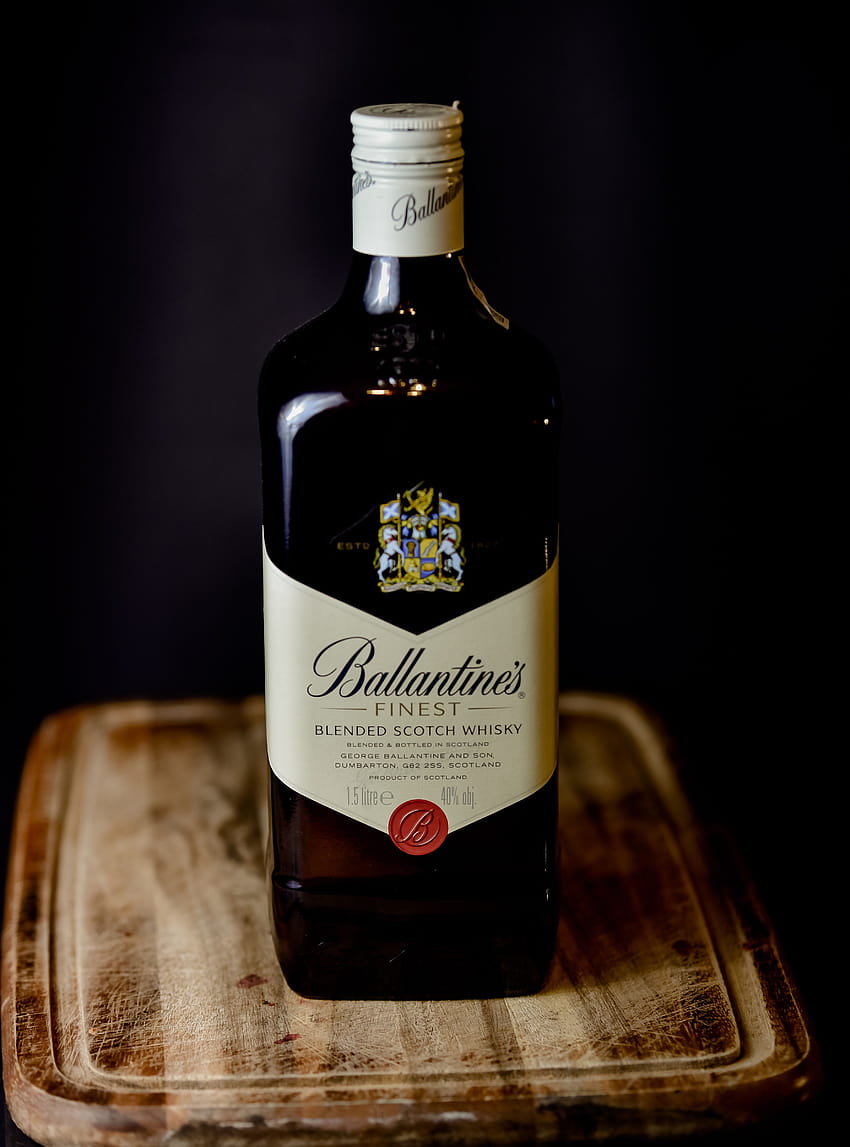 stock of ballantines, bottle, scotch, mobile whisky HD phone wallpaper