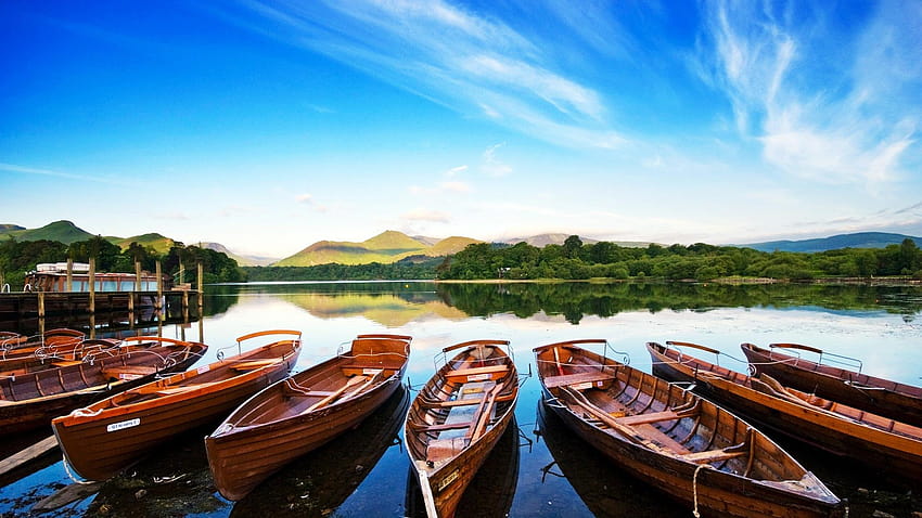 Keswick in the Lake District in jpg format for, lake windermere HD wallpaper