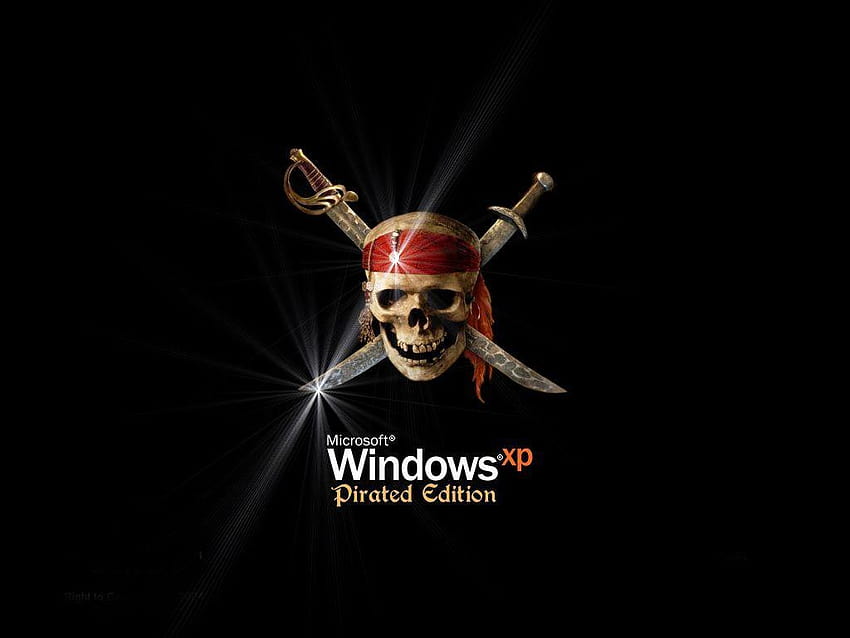 Computer: Windows XP Pirated Edition, nr. 40466, computer pirate background HD wallpaper