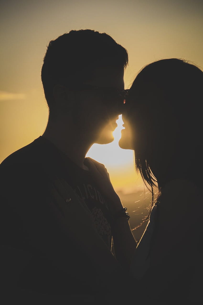 2048x1152 beijo, casal, romance, anastasia, anime de beijo na testa papel  de parede HD