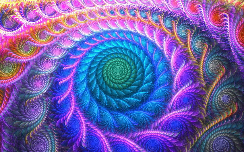 mini, psychedelic trip HD wallpaper