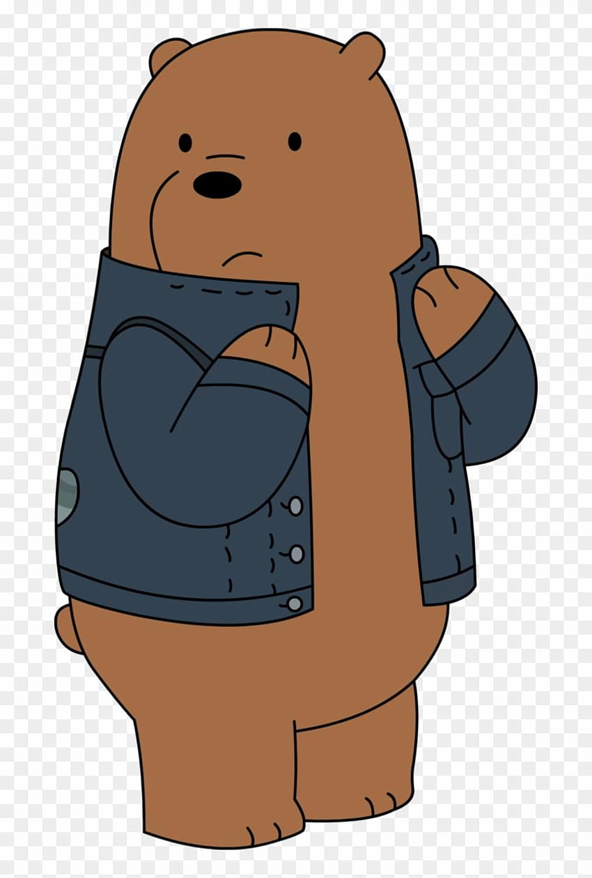 We Bare Bears Png, grizzly we bare bears HD phone wallpaper