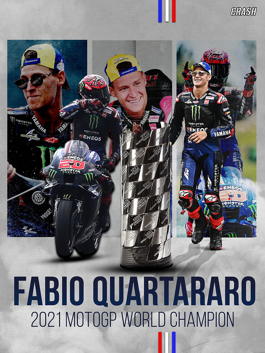 Фабио Куартараро 2021 Световен шампионат на MotoGP HD тапет за телефон