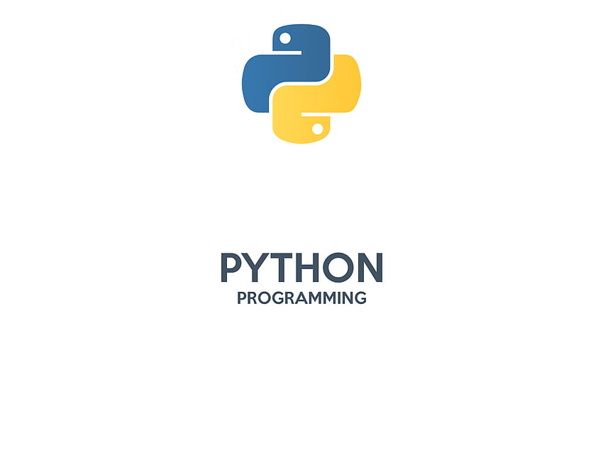 4 Pemrograman Python, logo python Wallpaper HD
