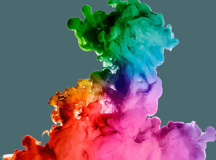 Working With Brutal Honesty And Pragmatism Lakata, colorful rainbow ink water HD wallpaper