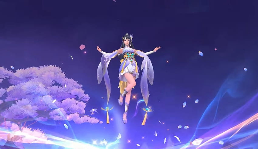 This is such a well done skin! They absolutely nailed it for Kagura's annual starlight. Everyone welcome Water Lily! : r/MobileLegendsGame, kagura water lily HD wallpaper