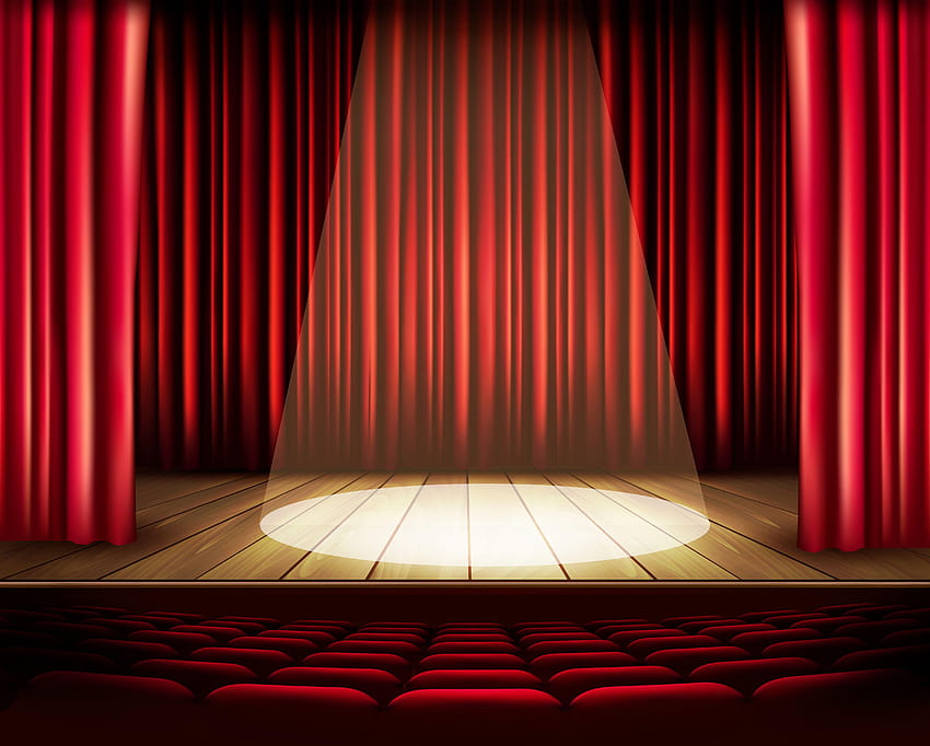 Theater Stage Backgrounds HD wallpaper