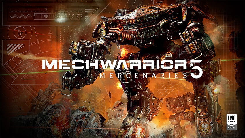 MechWarrior 5: Mercenaries preorder on Epic Games Store, mercenary films HD wallpaper