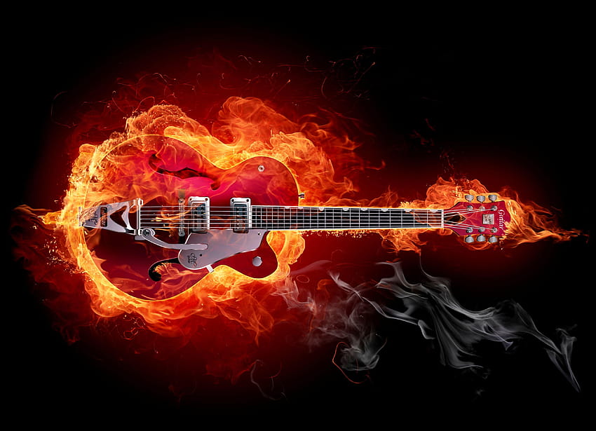 3800x2750px Cool Guitar, rock guitars for HD wallpaper