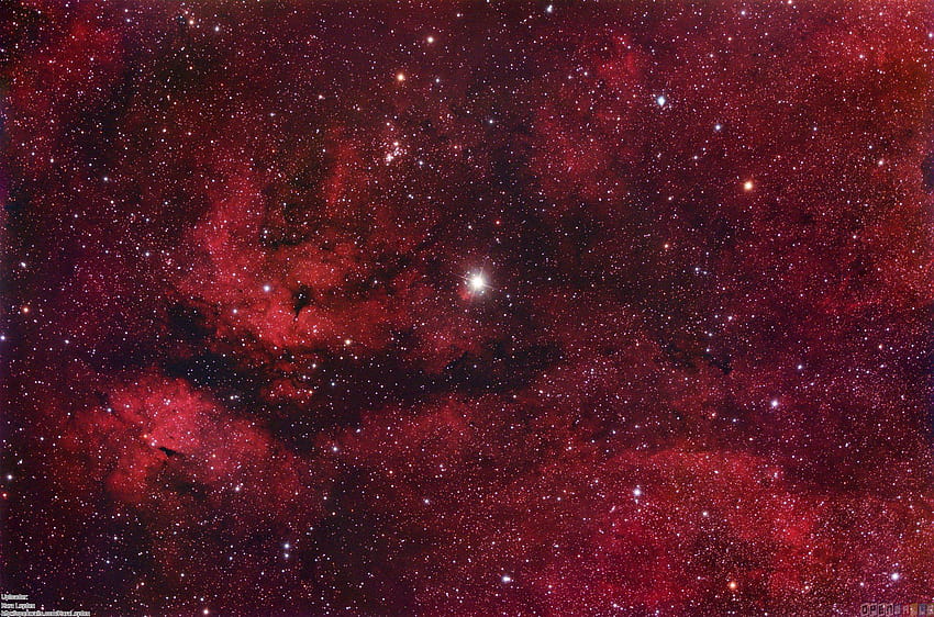 4 Red Space, dark red space HD wallpaper
