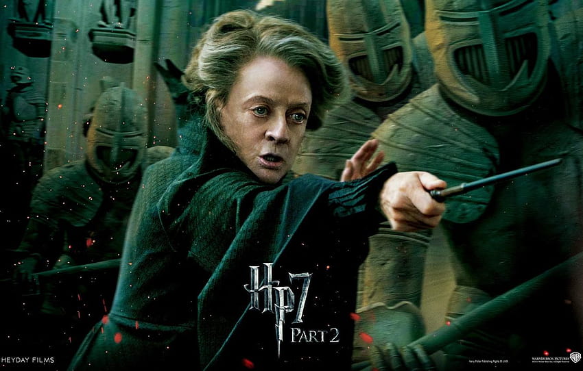 warriors, Harry Potter and The Deathly Hallows part 2, minerva mcgonagall HD wallpaper