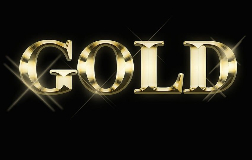 text, gold, the inscription, Blik, Gold, the , hotspot, Golden text, the gold inscription, 2400x1080, gold hotspot, the Golden glare , section минимализм HD wallpaper