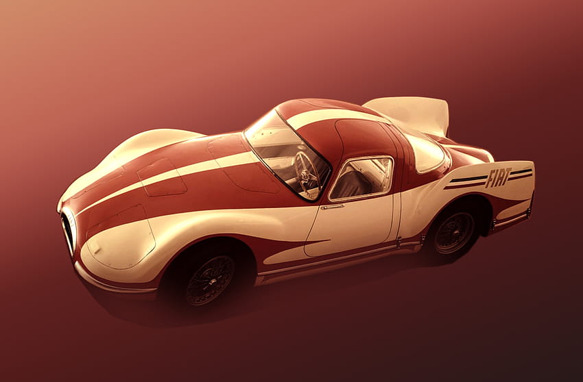 The Forgotten Fiat Turbina, a 1950s Sportscar Concept Powered by a Jet Engine HD wallpaper