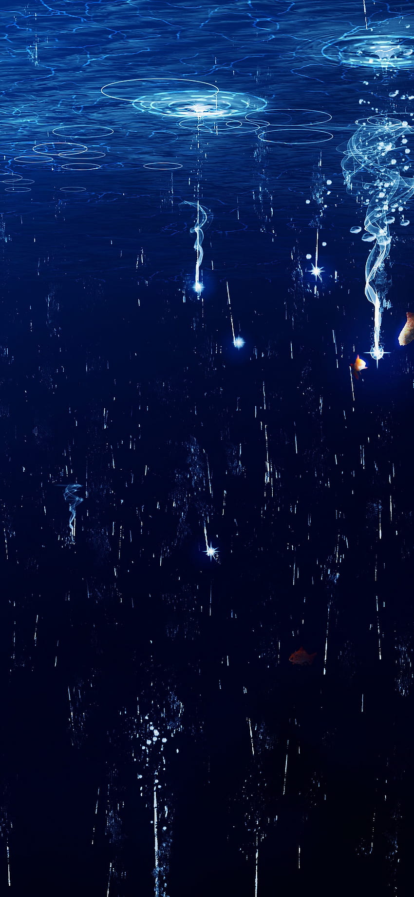 Original anime artwork water current wallpaper background  Gnomelookorg