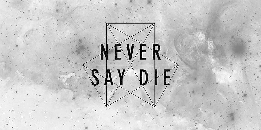 Never Say Die Records, record label background HD wallpaper