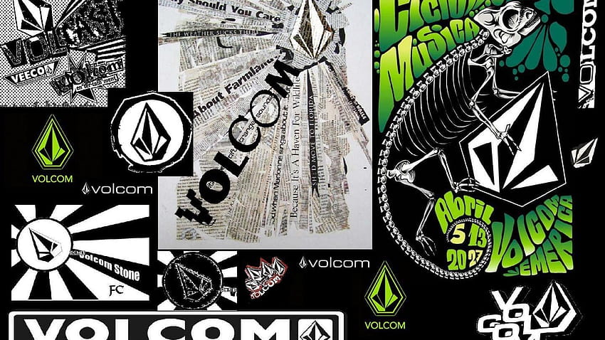 Лого на Volcom HD тапет