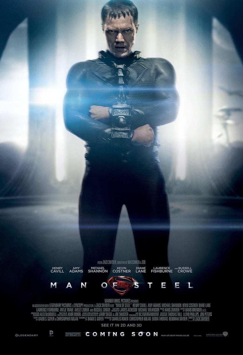 Man of Steel, general zod HD phone wallpaper