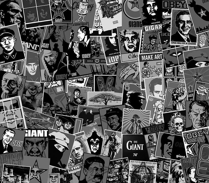 Obey Giant – The Medium is the Message, obey art HD wallpaper