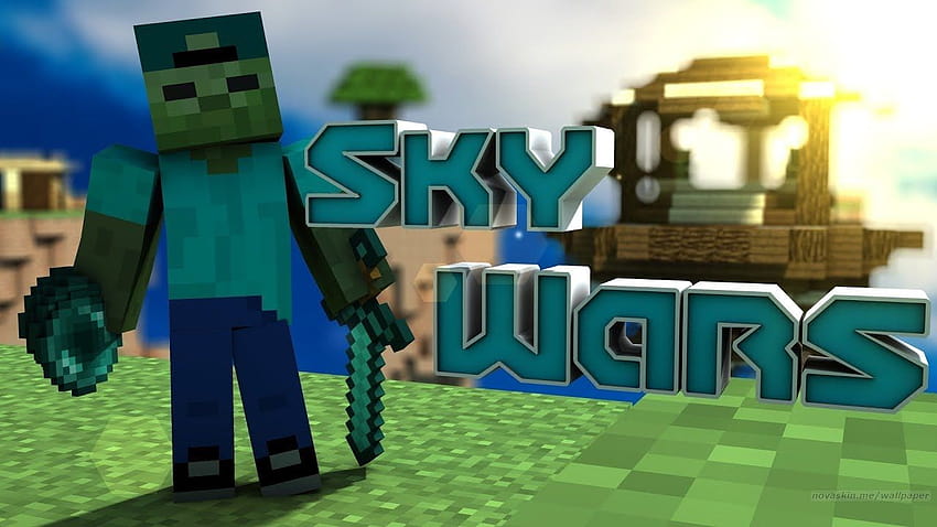 PLAYING SKYWARS IN MINECRAFT / HOW LONG CAN WE SURVIVE !!!, beckbrojack HD wallpaper