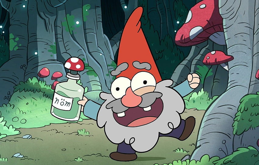 forest, dwarf, Gravity Falls, Gravity Falls , section фильмы HD wallpaper