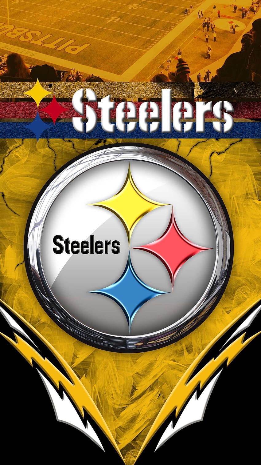 PITTSBURGH STEELERS TELEFONHINTERGRÜNDE 2019, Pittsburgh Steelers Android HD-Handy-Hintergrundbild