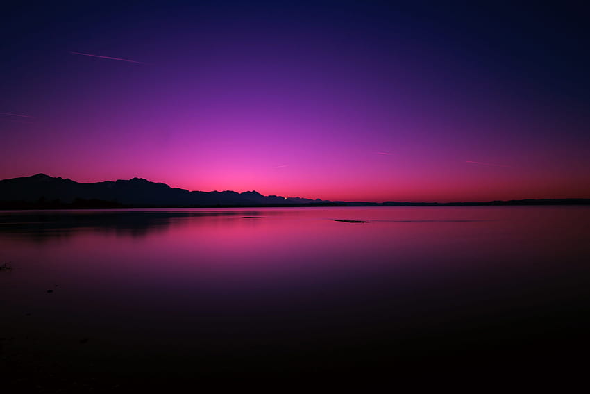 Calm Body Of Water in 2020, sunset for ps4 retro HD wallpaper