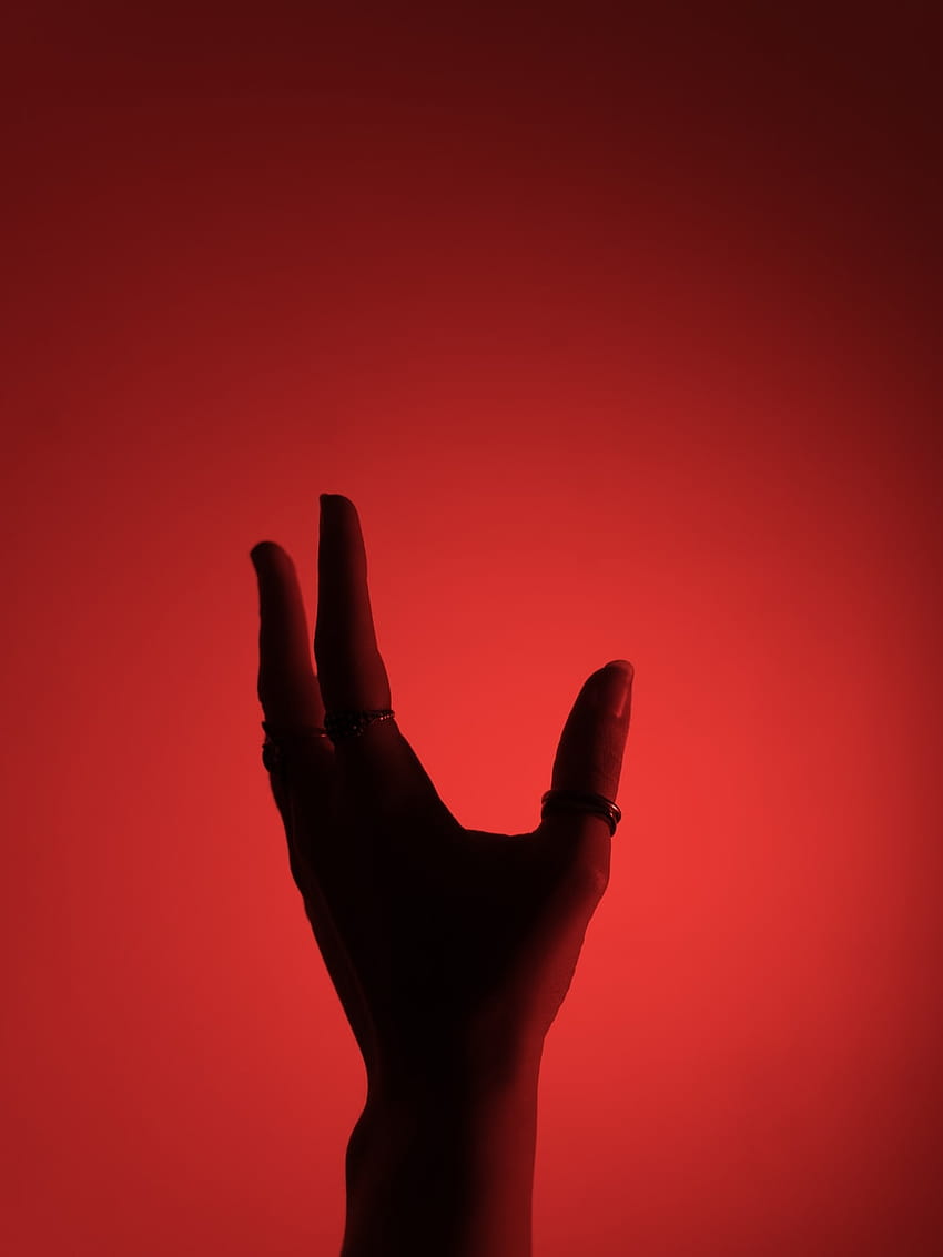 Red Hand HD phone wallpaper | Pxfuel