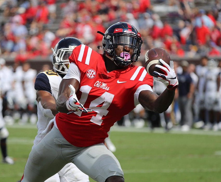 Ole Miss Loses D.K. Metcalf for the Season to Neck Injury, dk metcalf HD wallpaper