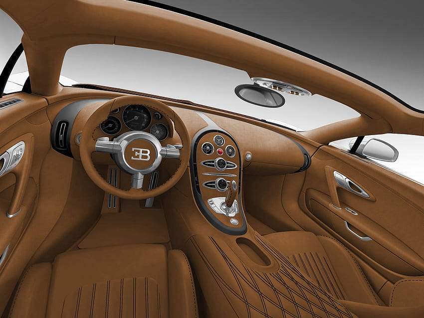 2012 Bugatti Veyron 16.4 Grand Sport Brązowe włókno węglowe i Tapeta HD