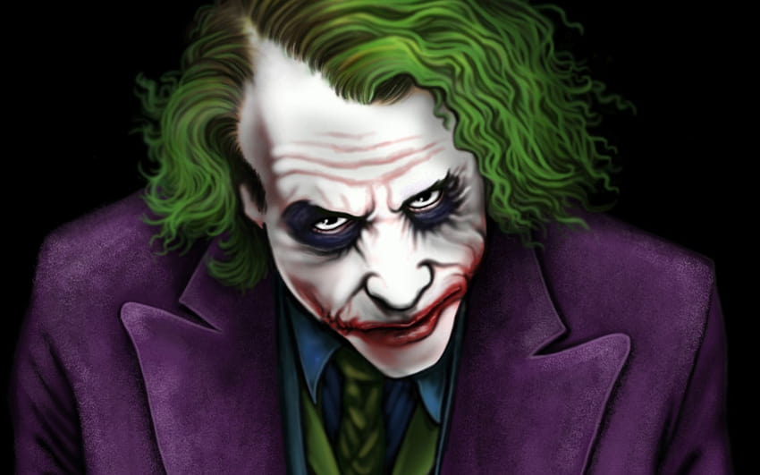 De Heath Ledger, Joker, Pintura, Arte, The, heath ledger joker fondo de pantalla