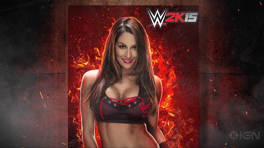 WWE Wrestler Brie Bella HD wallpaper