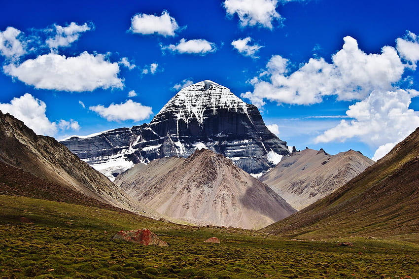 Kailash Dağı, kailash mansarovar HD duvar kağıdı