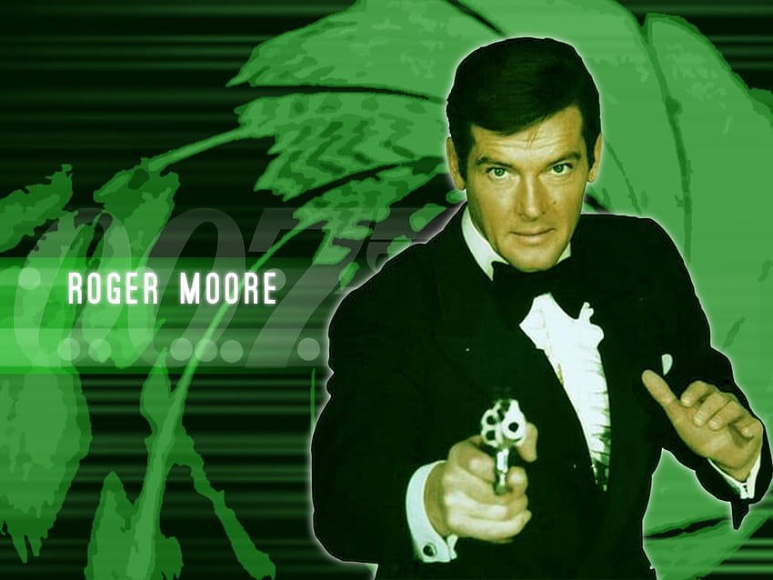 Roger Moore As James Bond HD wallpaper | Pxfuel