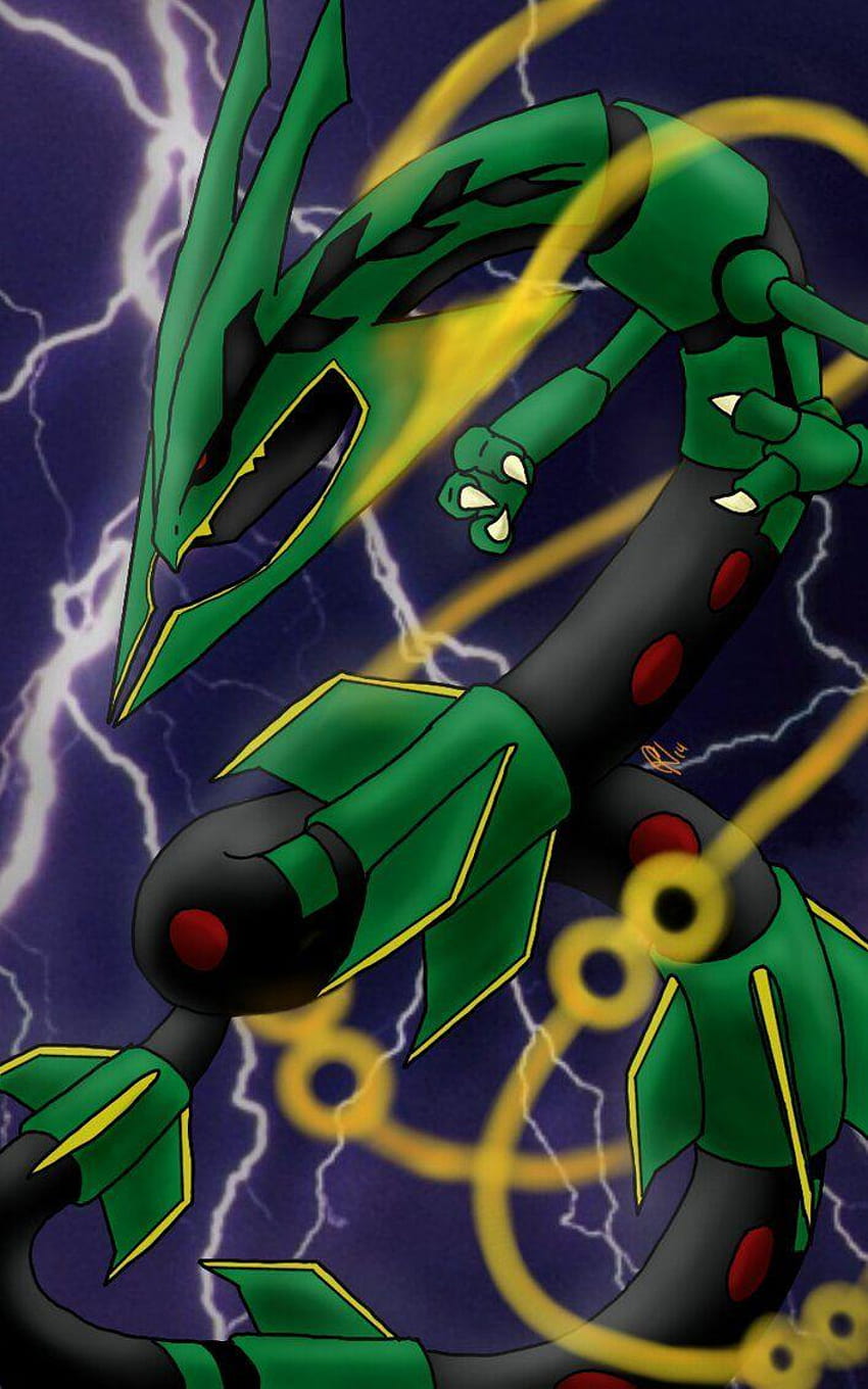 Shiny Mega Rayquaza - Novocom.top HD phone wallpaper