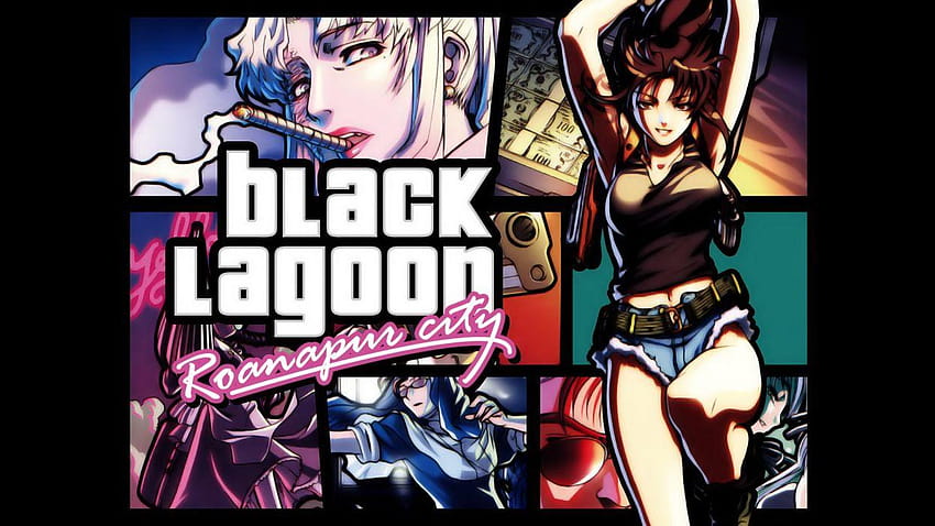 Black Lagoon Revy anime kızlar, revy siyah lagün HD duvar kağıdı