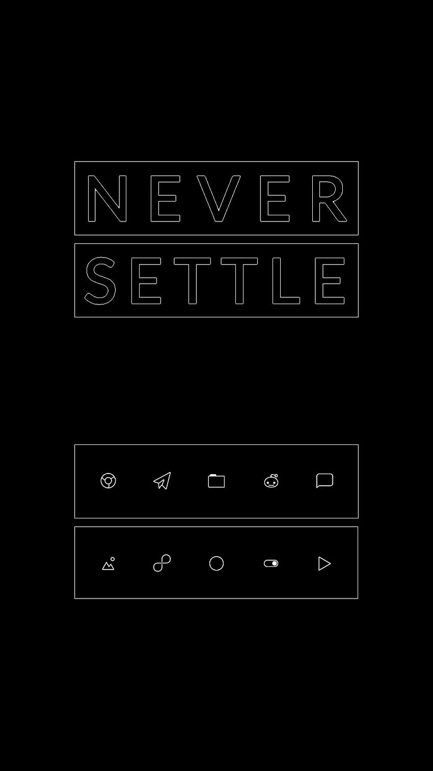 OnePlus 3 Home Screen Showcase: oneplus, mai accontentarsi di amoled Sfondo del telefono HD