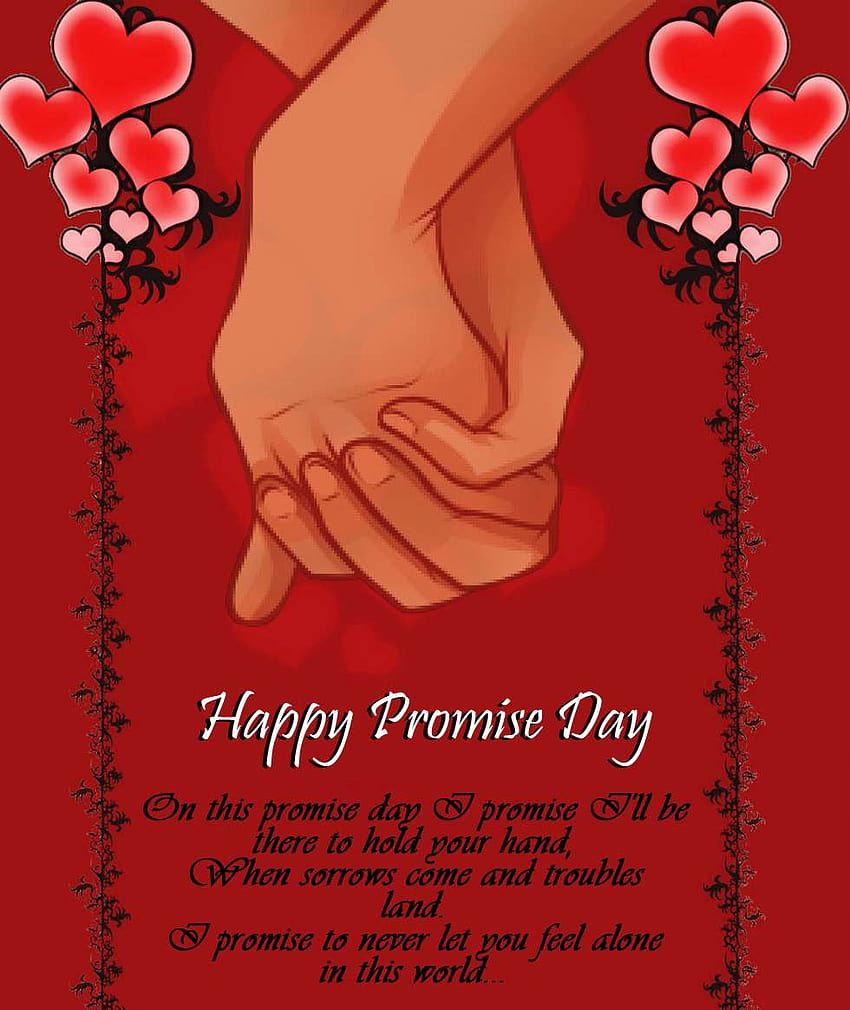 Happy Promise Day HD-Handy-Hintergrundbild