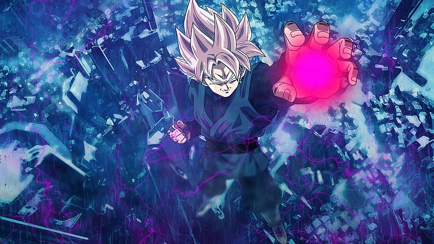 Goku vs Superman, goku black vs vegeta HD wallpaper