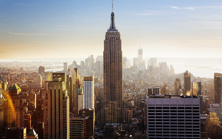 Empire State Building New York City, computer nyc HD wallpaper | Pxfuel