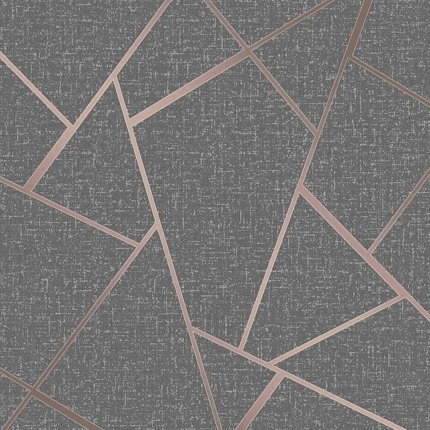 Rose Gold Charcoal Geometric Brokers Melbourne Stock Store, fee pattern HD phone wallpaper