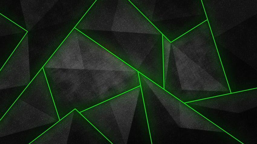 guia legal do tema da extensão cromada Black Green Shards para navegadores cromados! papel de parede HD
