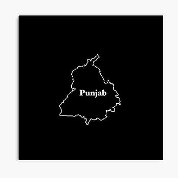 Punjab Map Outline Vector Images (over 170)